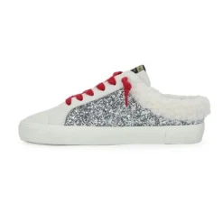 Sale HEARTY 12 - SILVER GLITTER MULTI Low Tops|Slide Sneakers
