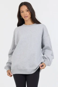 Store Heather Grey Proweave Crewneck Sweatshirt All Tops|Sweatshirts