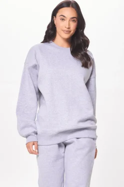 Best Heather Grey Proweave Crewneck Sweatshirt All Tops|Hoodies