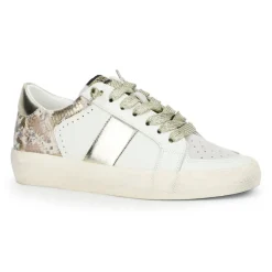 Cheap JAMIE - WHITE GOLD SNAKE MULTI Low Tops