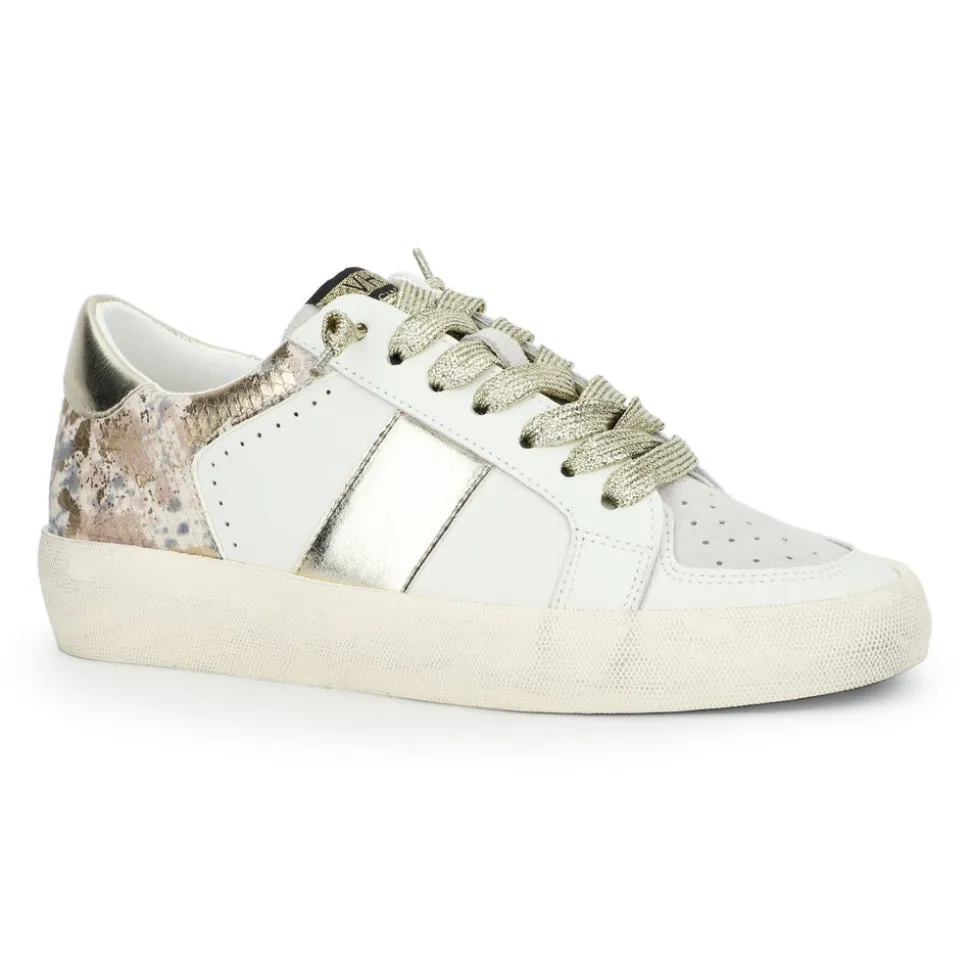 Cheap JAMIE - WHITE GOLD SNAKE MULTI Low Tops