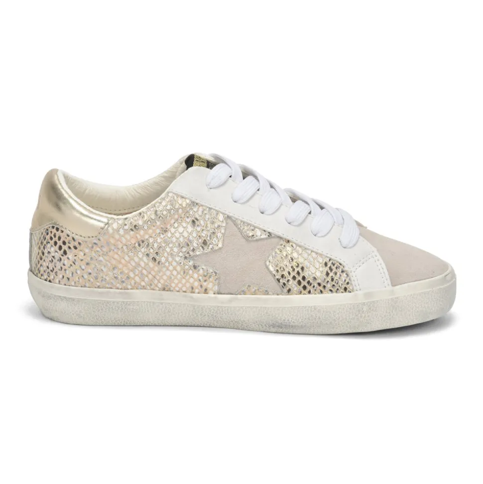 Hot KATE - GOLD SNAKE Low Tops