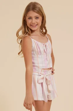 Best Keyhole Crop Top Kids Kids Tops