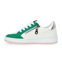 Best KIDS BETTY - WHITE GREEN PINK Kids Kids Sneakers|Kids Sneakers