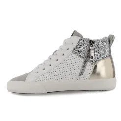 Outlet KIDS DEDE - WHITE SILVER GOLD Kids Kids Sneakers|Kids Sneakers