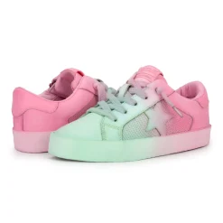 Outlet KIDS DOUBLE - PINK/GREEN Kids Kids Sneakers|Kids Sneakers