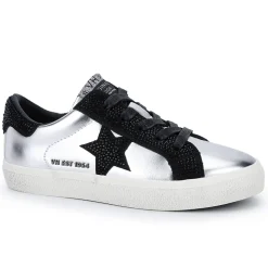 Store KIDS ELLIS - BLACK SILVER Kids Kids Sneakers|Kids Sneakers