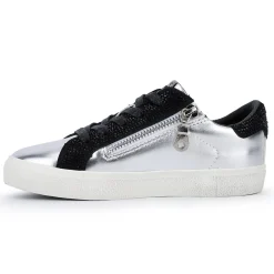 Store KIDS ELLIS - BLACK SILVER Kids Kids Sneakers|Kids Sneakers