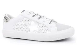 Shop KIDS GLORIA - WHITE CHEETAH MULTI Kids Kids Sneakers|Kids Sneakers