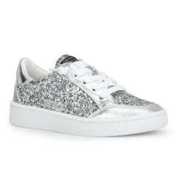 Fashion KIDS HALEE - WASHED SILVER CROCO Kids Kids Sneakers|Kids Sneakers