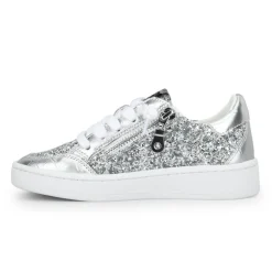 Fashion KIDS HALEE - WASHED SILVER CROCO Kids Kids Sneakers|Kids Sneakers