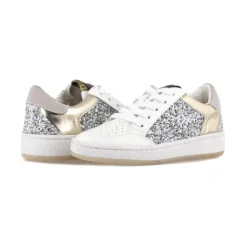 Cheap KIDS HALEE - WHITE SILVER GOLD MULTI Kids Kids Sneakers|Kids Sneakers