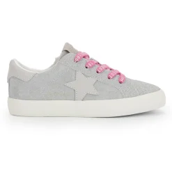 Clearance KIDS HENRIETTE - SILVER CHECKERED MULTI Kids Kids Sneakers|Kids Sneakers
