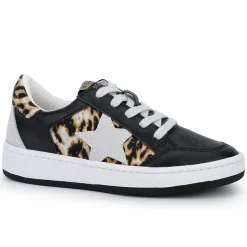 Cheap KIDS JENESSE - BLACK/ CHEETAH Kids Kids Sneakers|Kids Sneakers