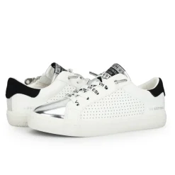 Shop KIDS RONDA - WHITE BLACK PERF MULTI Kids Kids Sneakers|Kids Sneakers