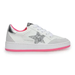 Online KIDS TAYLOR - WHITE PINK SILVER Kids Kids Sneakers|Kids Sneakers