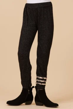 Shop LEOPARD STRIPE HACCI JOGGER Kids Kids Bottoms