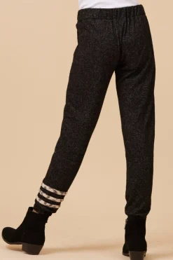 Shop LEOPARD STRIPE HACCI JOGGER Kids Kids Bottoms