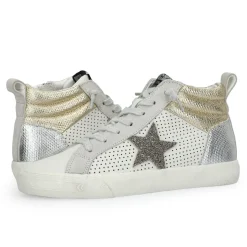 Outlet LESTER 19 - GOLD/SILVER/MIXED GLITTER High Tops