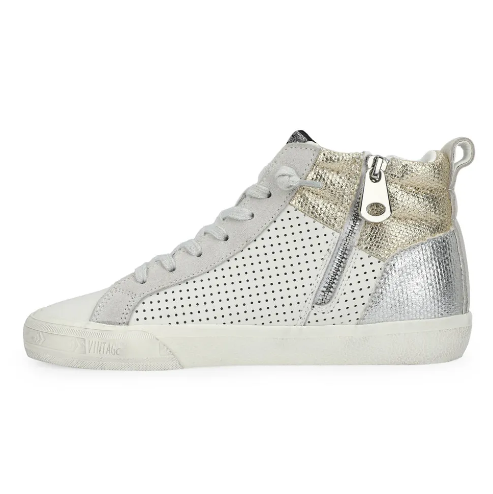 Outlet LESTER 19 - GOLD/SILVER/MIXED GLITTER High Tops