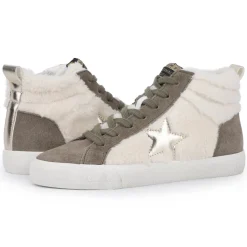 Store LESTER - OLIVE MULTI High Tops
