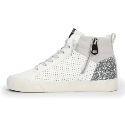 Online LESTER - WHITE GREY PINK High Tops