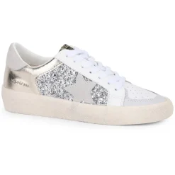 Cheap LIBBY - WHITE GOLD SILVER Low Tops