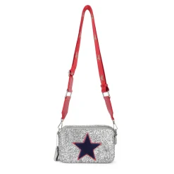 Cheap LINDA BAG- SILVER GLITTER MULTI Crossbody|Small Bag