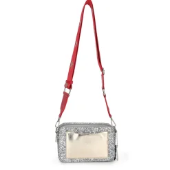Cheap LINDA BAG- SILVER GLITTER MULTI Crossbody|Small Bag