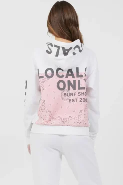 Outlet Locals Only Bandana Patch Hoodie All Tops|Hoodies