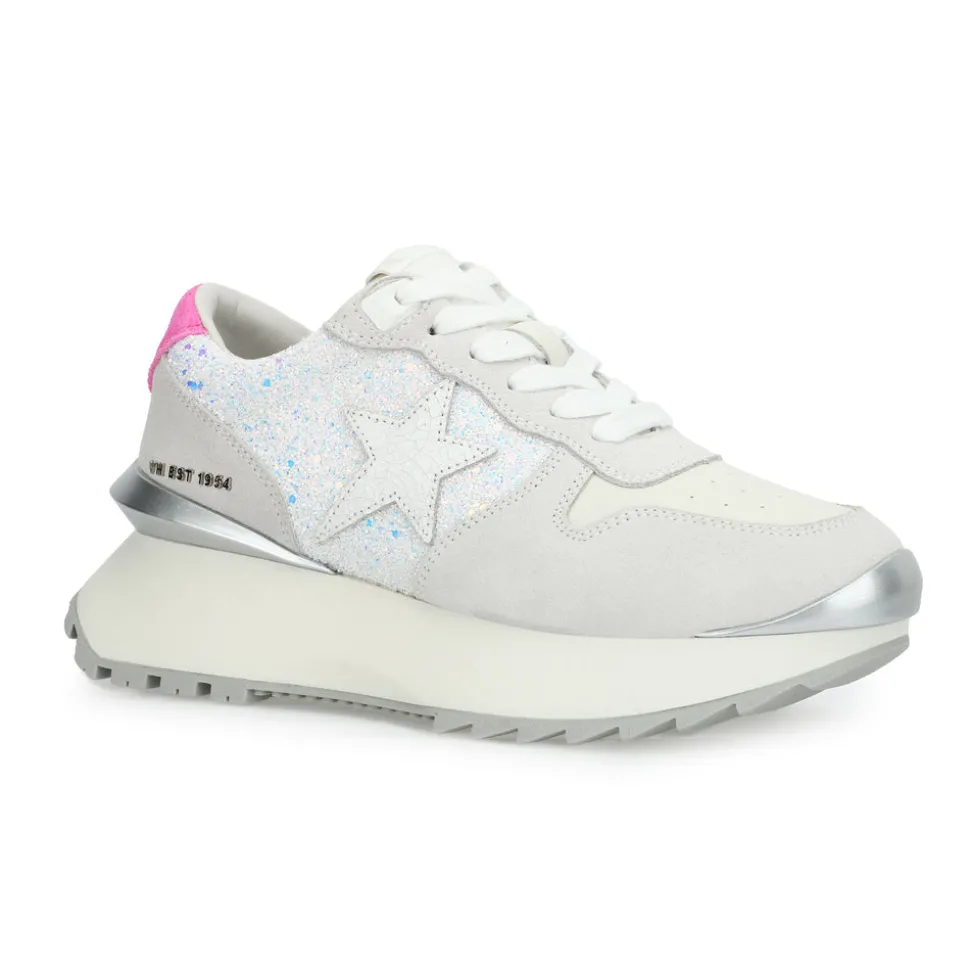Sale MAJOR 29 - CLEAR GLITTER Low Tops