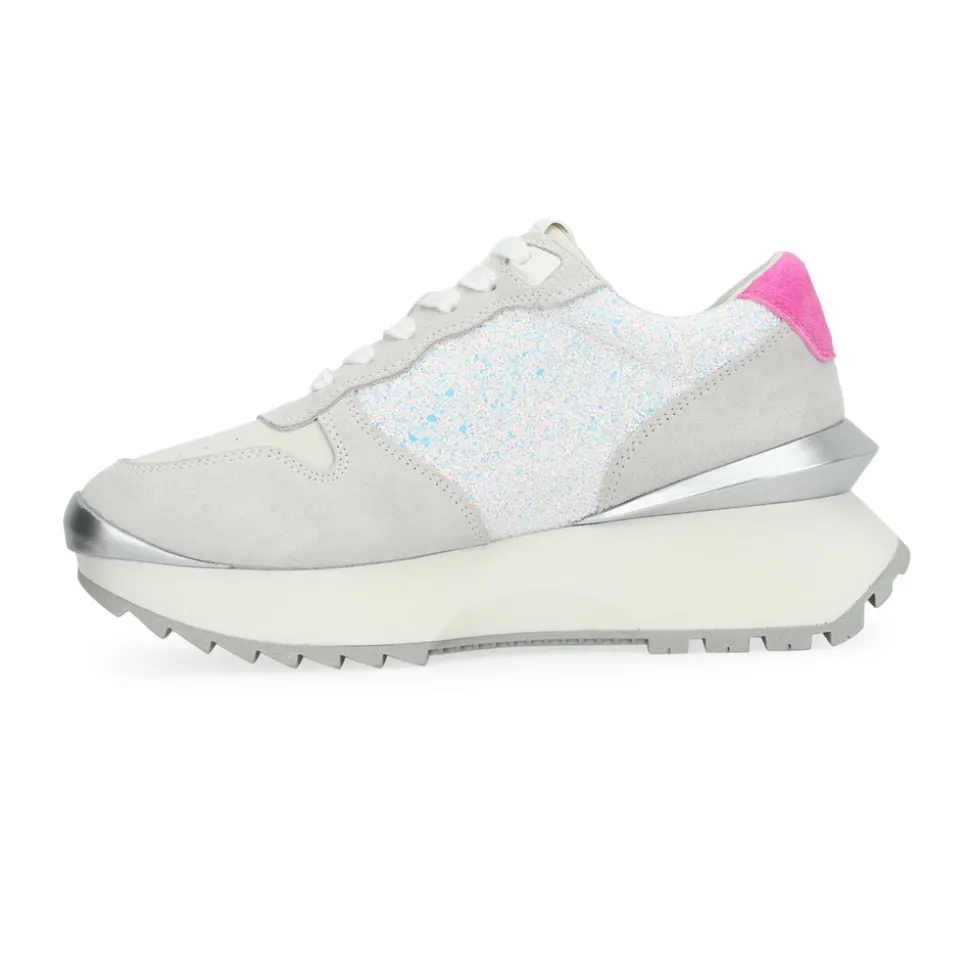 Sale MAJOR 29 - CLEAR GLITTER Low Tops