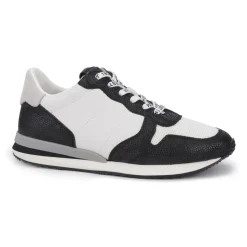 Hot MAL - BLACK WHITE MULTI Low Tops
