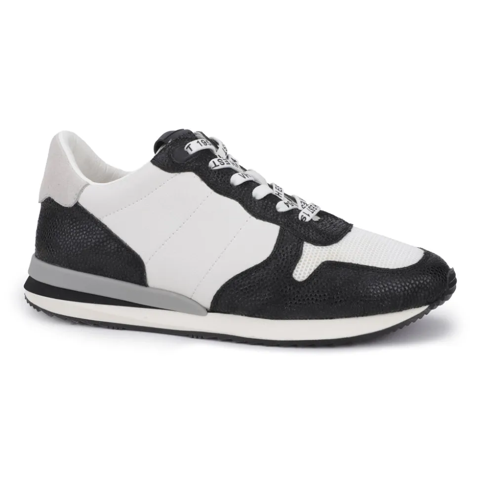 Hot MAL - BLACK WHITE MULTI Low Tops