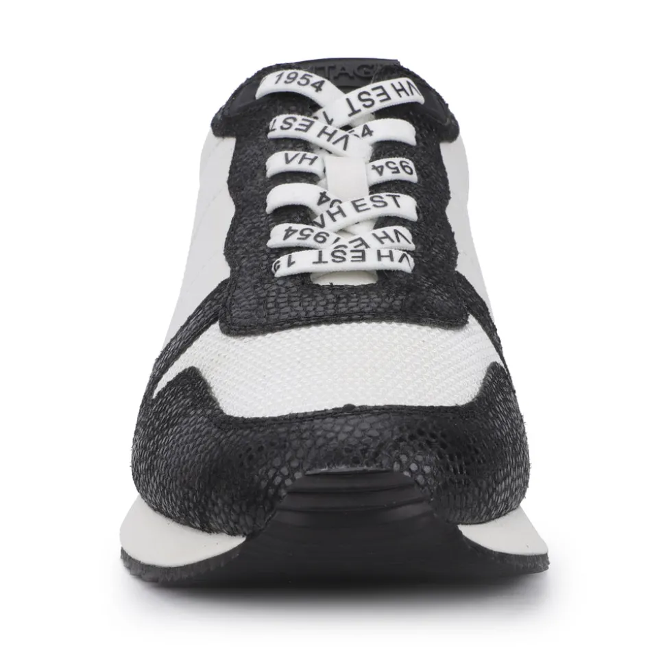 Hot MAL - BLACK WHITE MULTI Low Tops