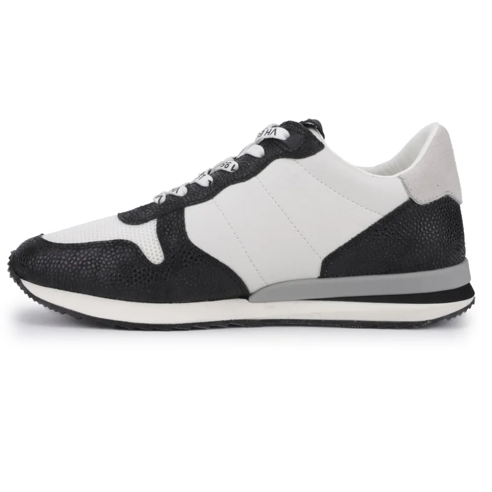 Hot MAL - BLACK WHITE MULTI Low Tops