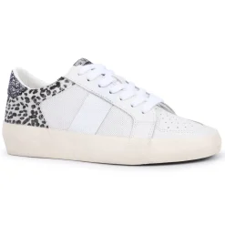 Cheap Maxine - White Cheetah Multi Low Tops