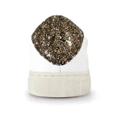 Store MELISSA - WHITE GOLD GLITTER Low Tops