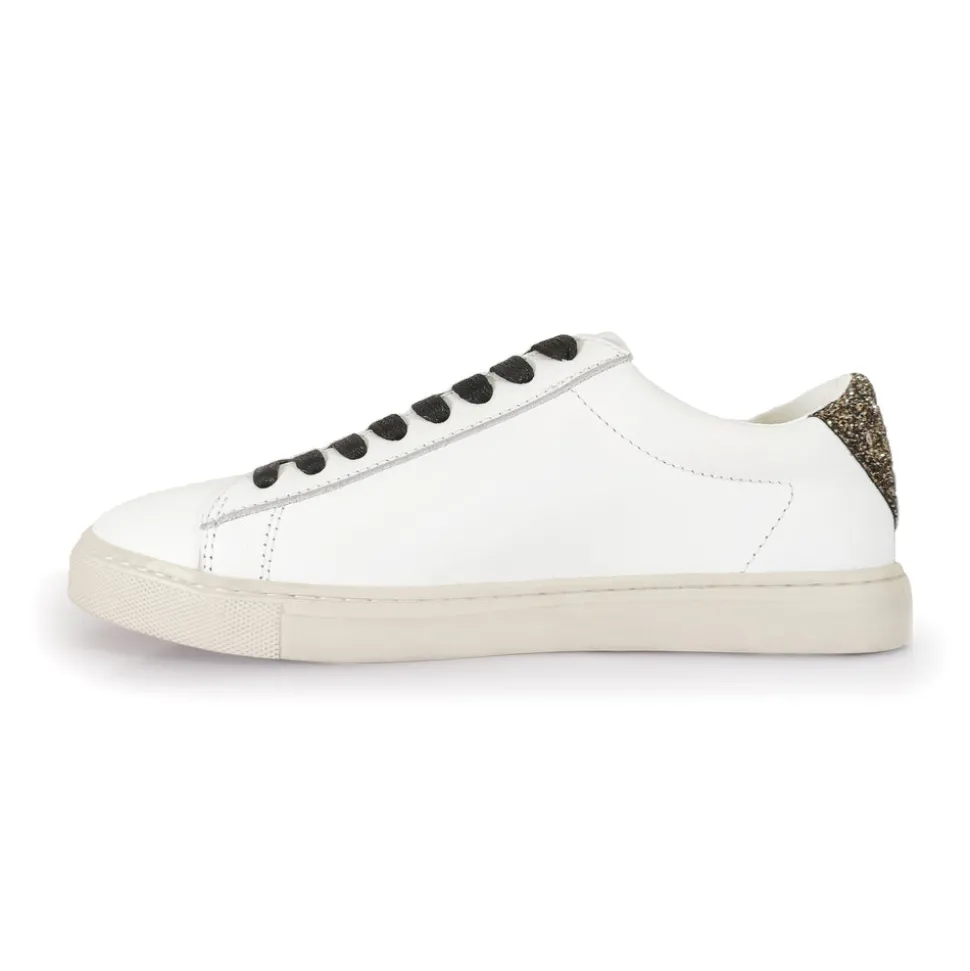Store MELISSA - WHITE GOLD GLITTER Low Tops