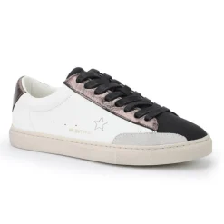 Outlet MELISSA - WHITE PEWTER BLACK Low Tops