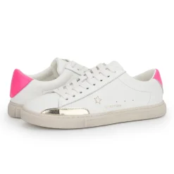 New MELISSA - WHITE/PINK Low Tops