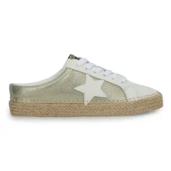 Store MELODY - GOLD PEBBLED Low Tops