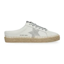 Hot MELODY - SILVER RHINESTONE Low Tops