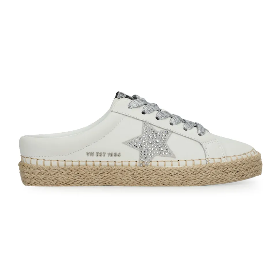 Hot MELODY - SILVER RHINESTONE Low Tops
