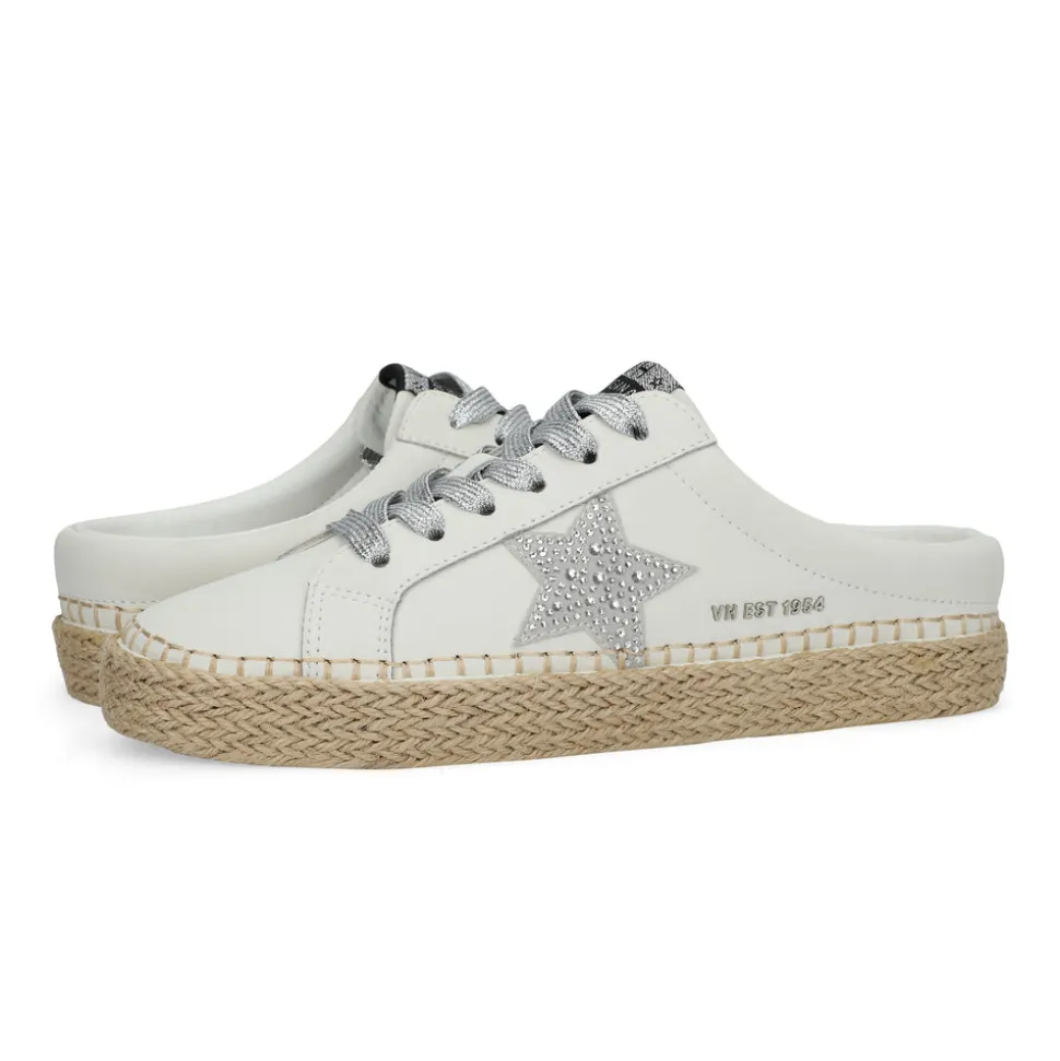 Hot MELODY - SILVER RHINESTONE Low Tops