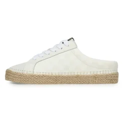 Store MELODY - WHITE CHECKERED Low Tops