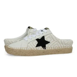 Flash Sale MELODY - WOVEN BLACK Low Tops|Slide Sneakers