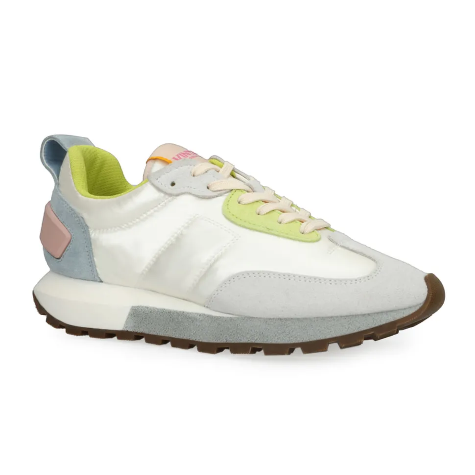 Discount MILES 2 - WHITE/YELLOW/PINK Low Tops