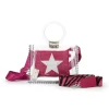 Outlet MINI MOLLY - FUCHSIA RHINESTONE MULTI Clear Bags|Small Bag