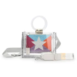 Online MINI MOLLY - MULTI GLITTER MIX Clear Bags|Small Bag